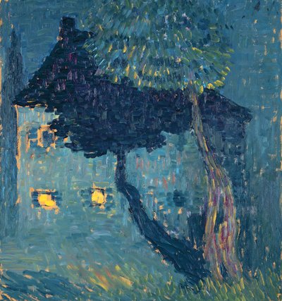 Hütte im Wald, 1903 von Alexej von Jawlensky